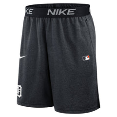 Navy Detroit Tigers Nike Authentic Collection Performance Knit Shorts