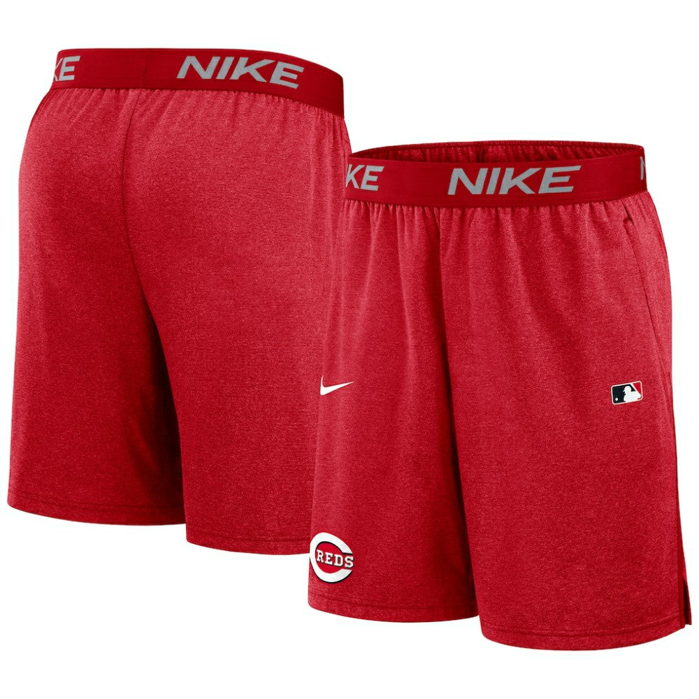 Red Cincinnati Reds Nike Authentic Collection Performance Knit Shorts