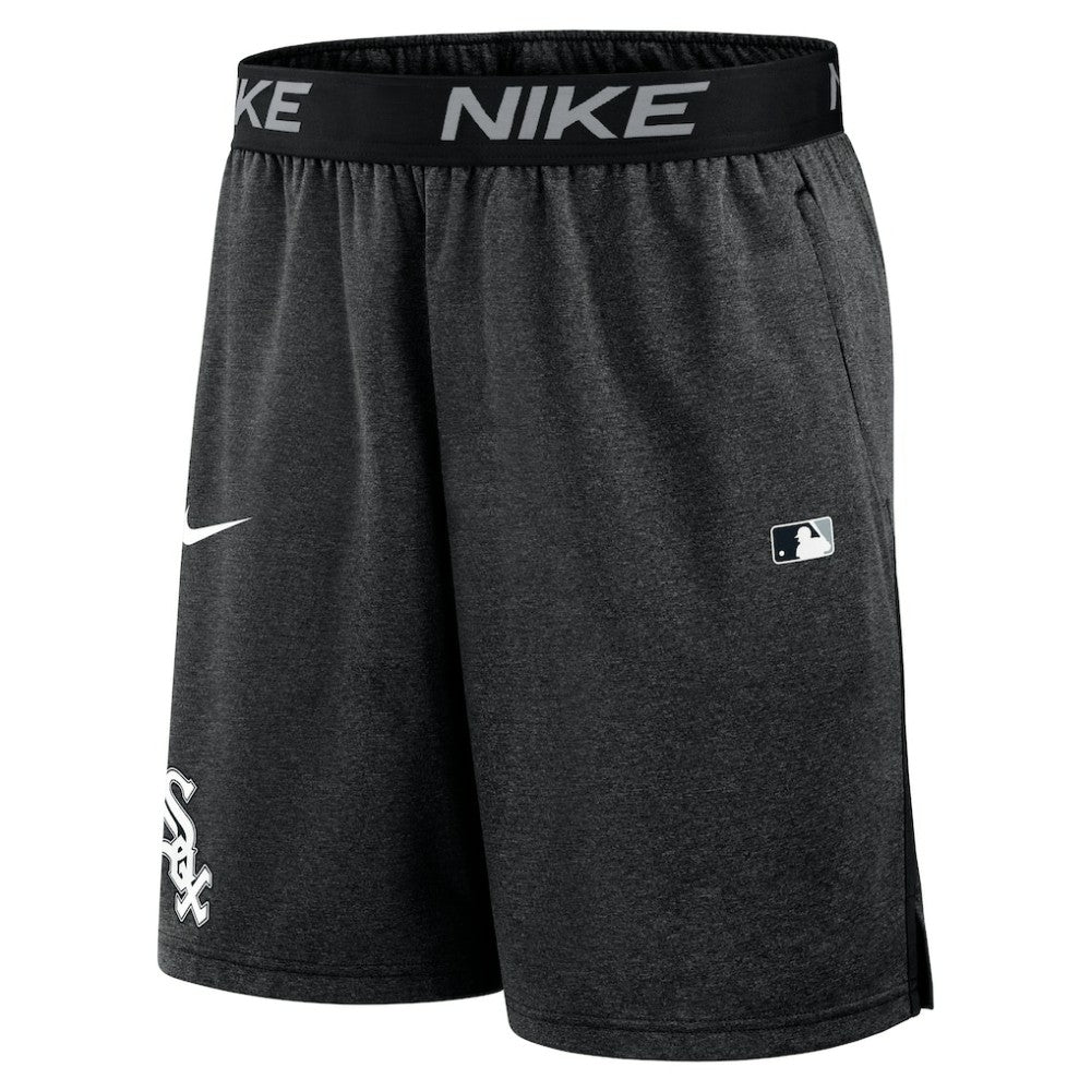 Black Chicago White Sox Nike Authentic Collection Performance Knit Shorts