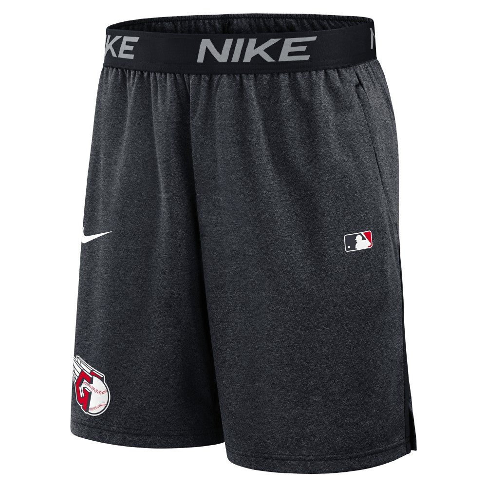 Navy Cleveland Guardians Nike Authentic Collection Performance Knit Shorts
