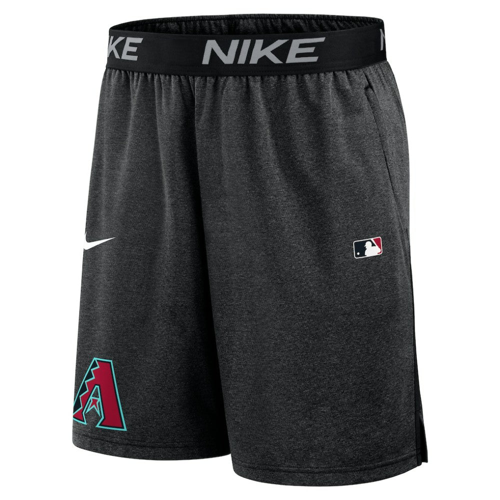 Black Arizona Diamondbacks Nike Authentic Collection Performance Knit Shorts
