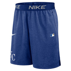 Royal Kansas City Royals Nike Authentic Collection Performance Knit Shorts