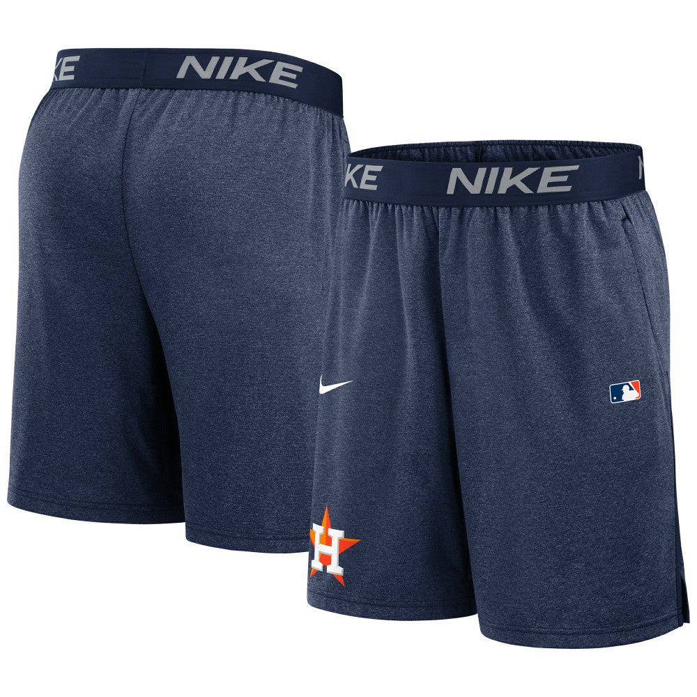 Navy Houston Astros Nike Authentic Collection Performance Knit Shorts