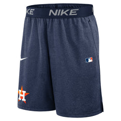 Navy Houston Astros Nike Authentic Collection Performance Knit Shorts