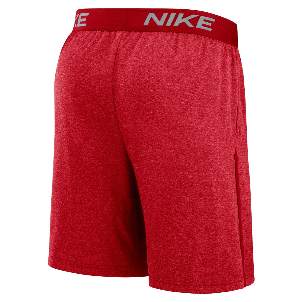Red Los Angeles Angels Nike Authentic Collection Performance Knit Shorts