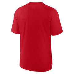 Red Cincinnati Reds Nike Authentic Collection Pregame Raglan Dri-FIT T-Shirt