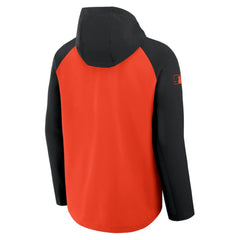 Orange/Black Baltimore Orioles Nike Authentic Collection Raglan Performance Full-Zip Jacket