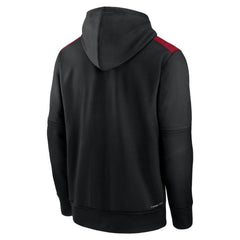 Black Arizona Diamondbacks Nike Authentic Collection Performance Pullover Hoodie