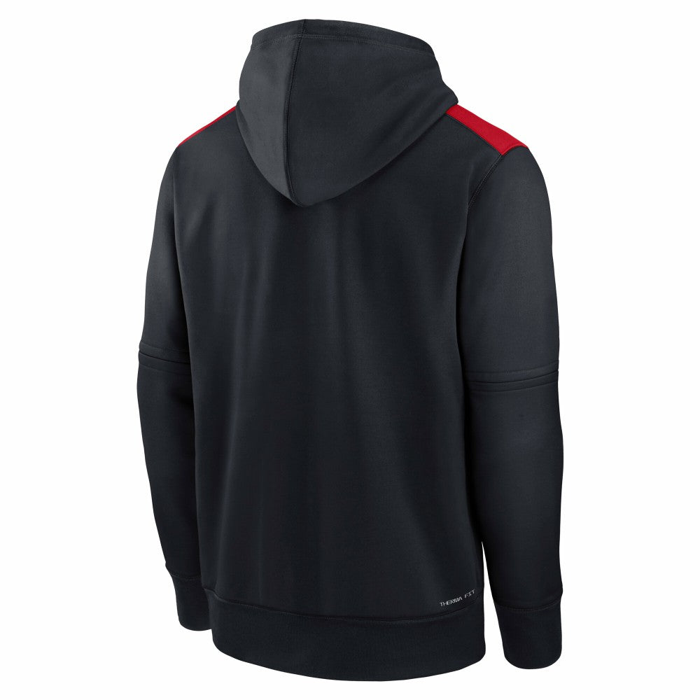 Navy Cleveland Guardians Nike Authentic Collection Performance Pullover Hoodie