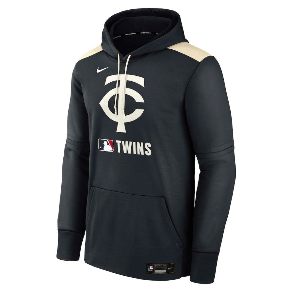 Navy Minnesota Twins Nike Authentic Collection Performance Pullover Hoodie