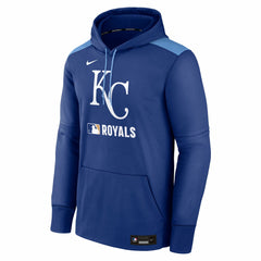 Royal Kansas City Royals Nike Authentic Collection Performance Pullover Hoodie