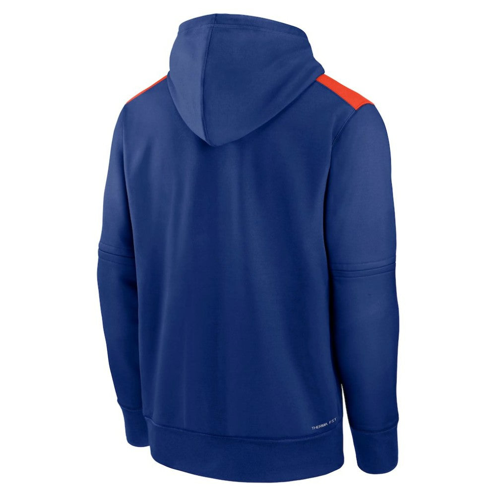 Royal New York Mets Nike Authentic Collection Performance Pullover Hoodie