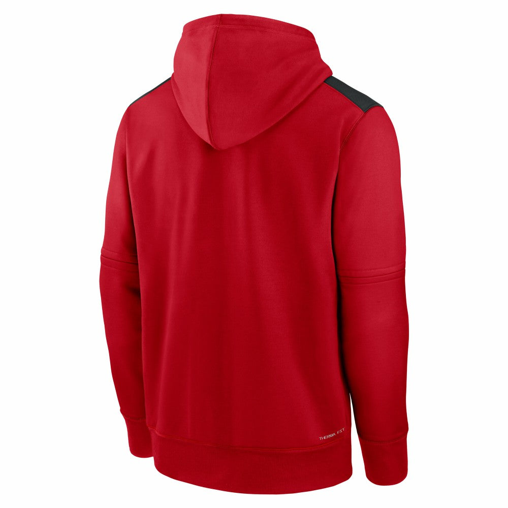 Red Cincinnati Reds Nike Authentic Collection Performance Pullover Hoodie