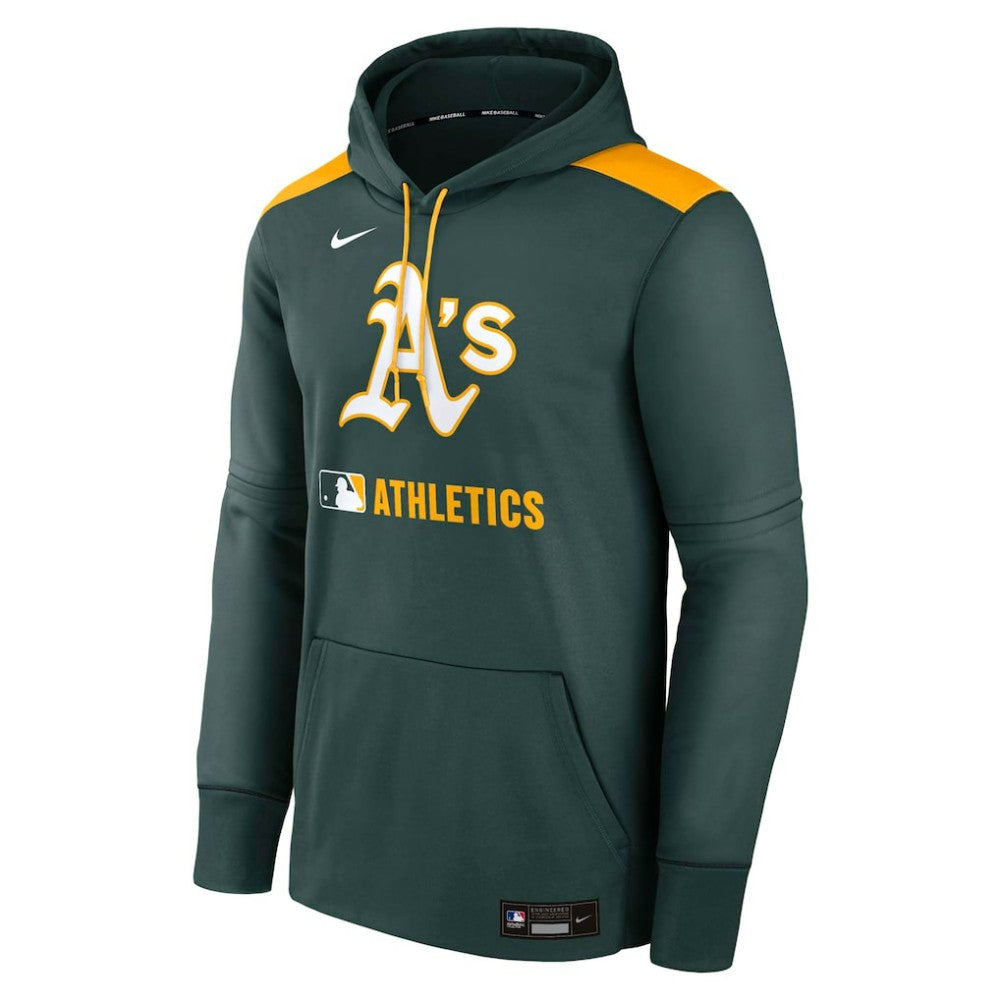 Green Athletics Nike Authentic Collection Performance Pullover Hoodie
