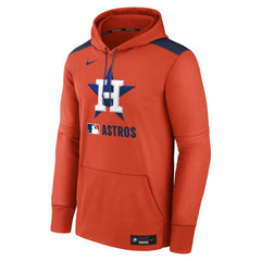 Orange Houston Astros Nike Authentic Collection Performance Pullover Hoodie