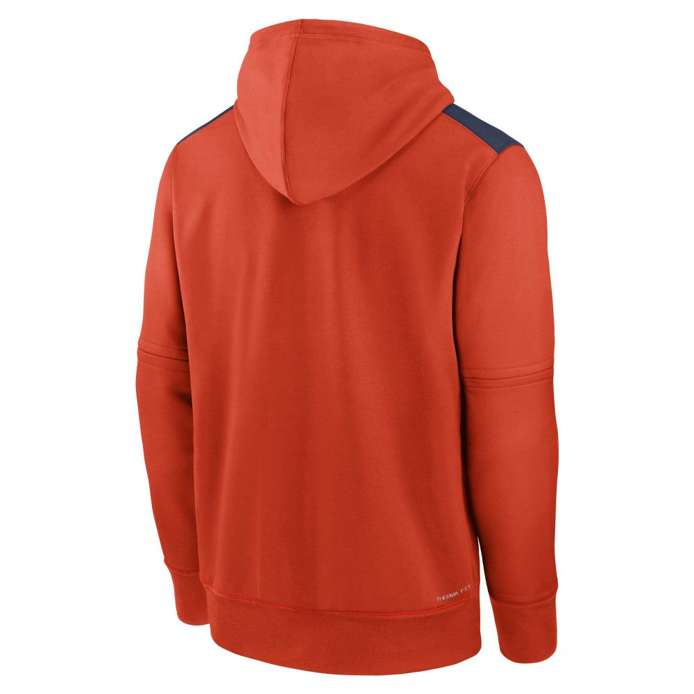 Orange Houston Astros Nike Authentic Collection Performance Pullover Hoodie