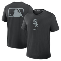 Black Chicago White Sox Nike Authentic Collection Early Work Tri-Blend Dri-FIT T-Shirt