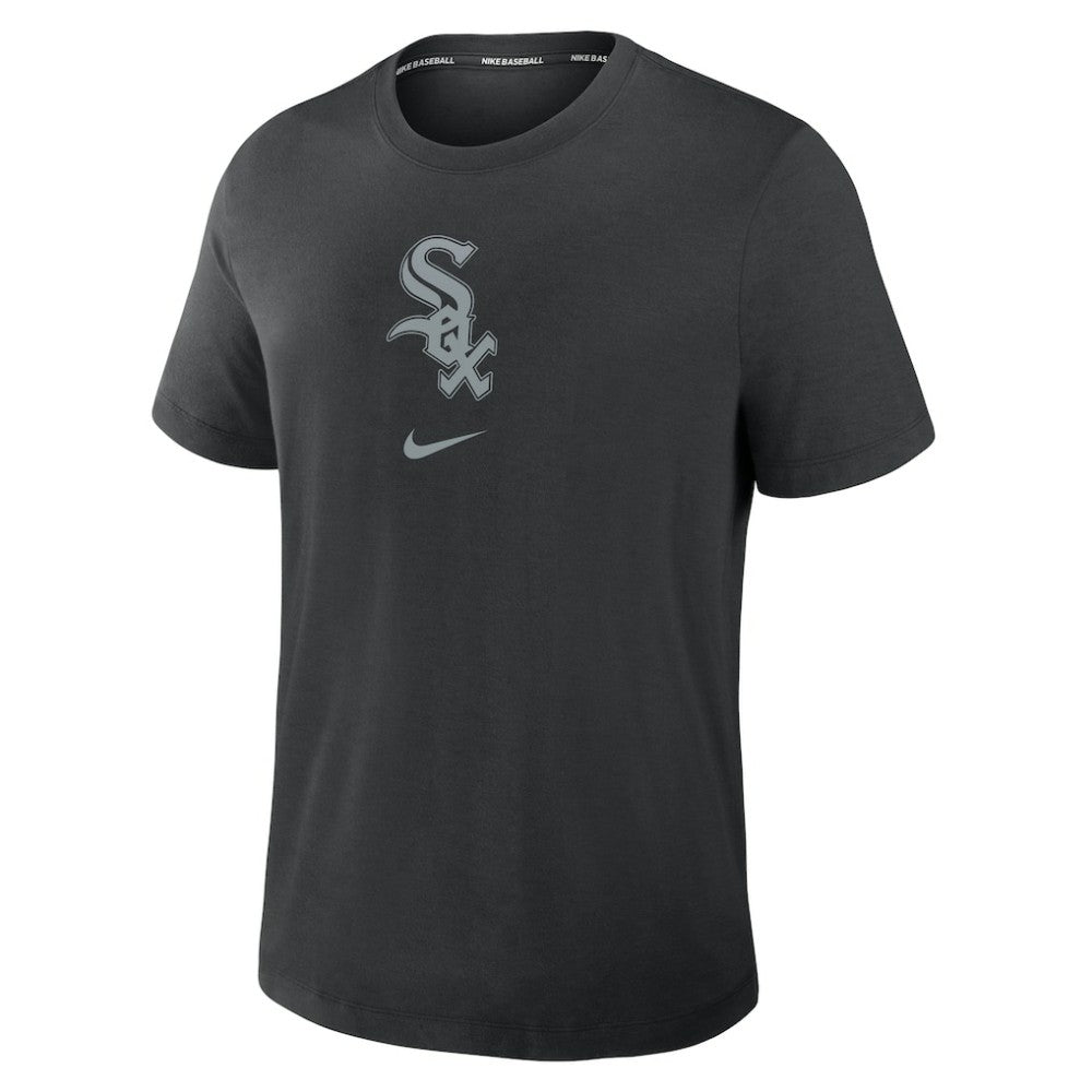 Black Chicago White Sox Nike Authentic Collection Early Work Tri-Blend Dri-FIT T-Shirt