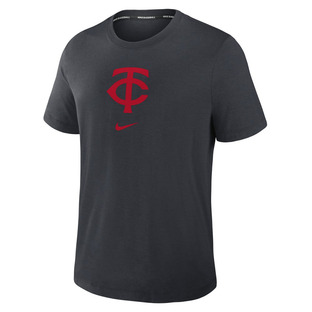 Black Minnesota Twins Nike Authentic Collection Early Work Tri-Blend Dri-FIT T-Shirt
