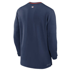 Navy Houston Astros Nike Authentic Collection Performance Half-Zip Top