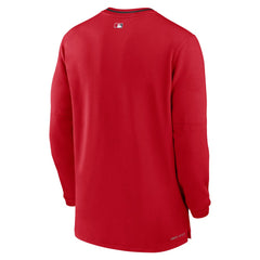 Red Cincinnati Reds Nike Authentic Collection Performance Half-Zip Top