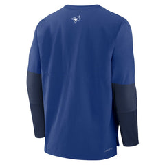 Royal/Navy Toronto Blue Jays Nike Authentic Collection Player Dri-FIT Lightweight Pullover