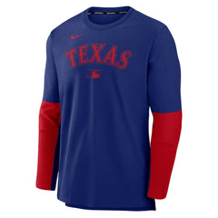 Royal/Red Texas Rangers Nike Authentic Collection Player Dri-FIT Lightweight Pullover