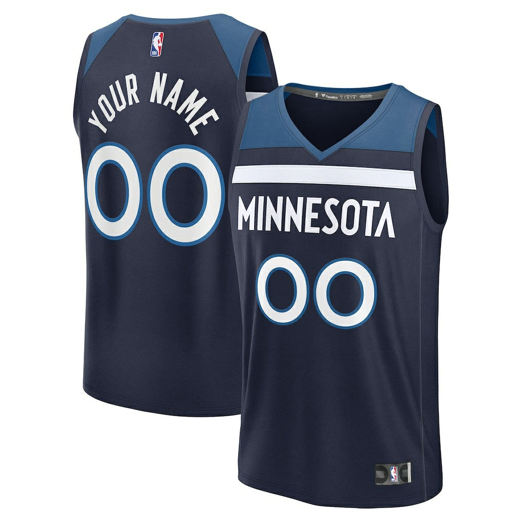 Fanatics Minnesota Timberwolves Fastbreak Custom Jersey
