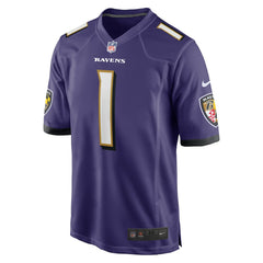 Number 1 Groom  Game Jersey - Baltimore Ravens Jerseys