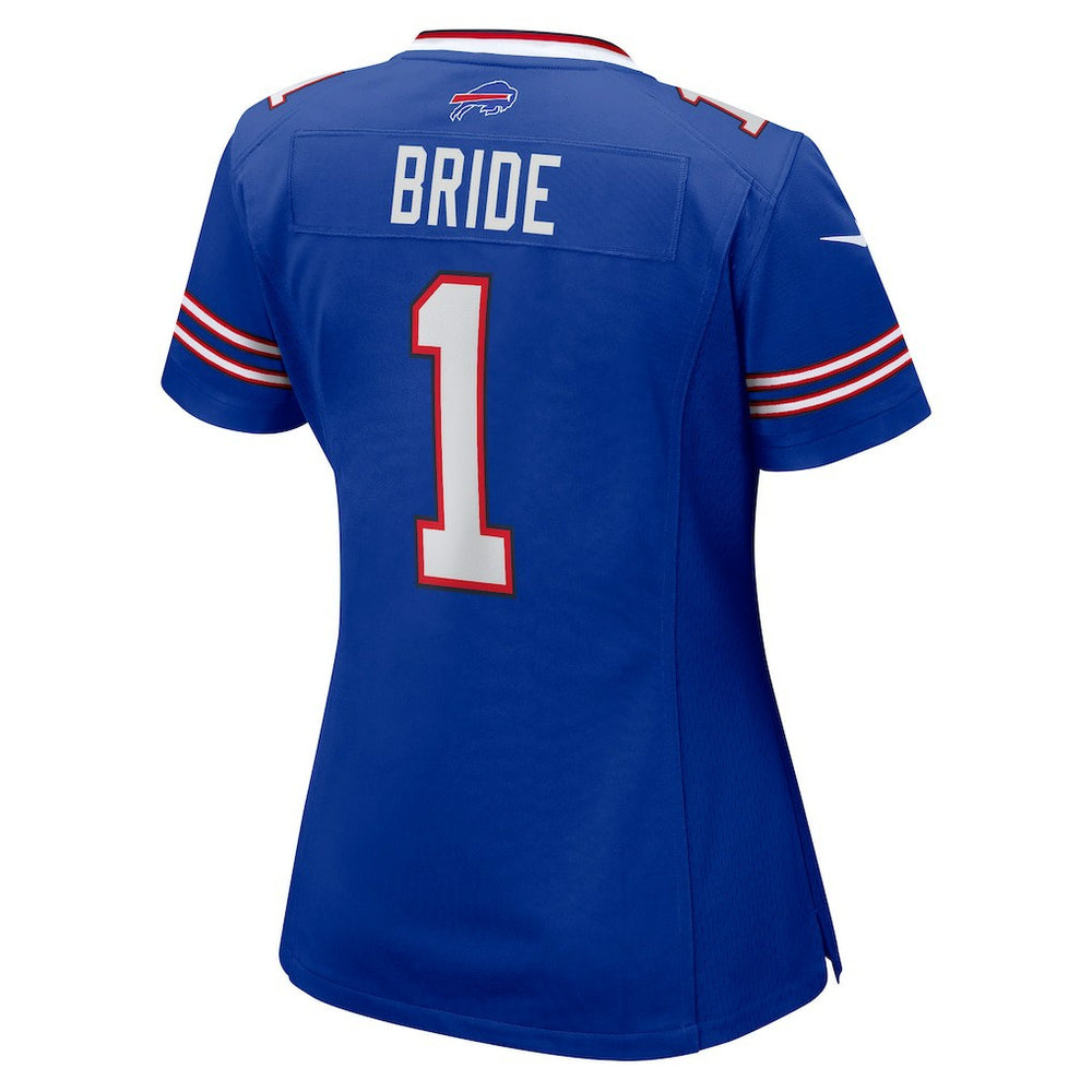 Number 1 Bride  Women's Game Jersey - Buffalo Bills Jerseys