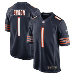 Number 1 Groom  Game Jersey - Chicago Bears Jerseys