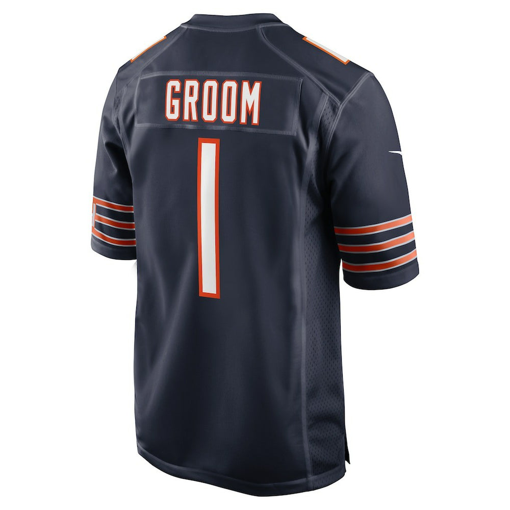 Number 1 Groom  Game Jersey - Chicago Bears Jerseys