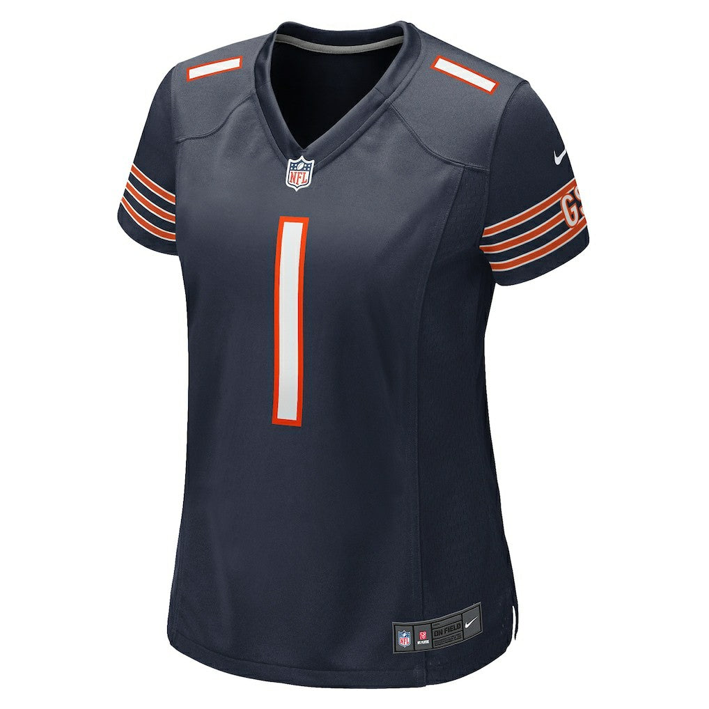 Number 1 Bride  Women's Game Jersey - Chicago Bears Jerseys