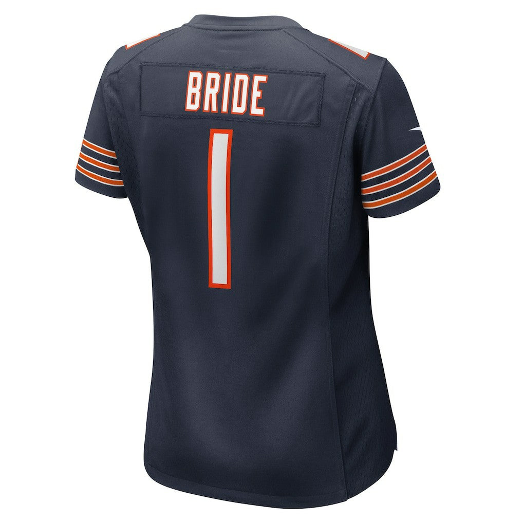Number 1 Bride  Women's Game Jersey - Chicago Bears Jerseys
