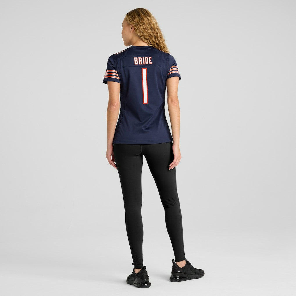 Number 1 Bride  Women's Game Jersey - Chicago Bears Jerseys