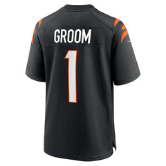 Number 1 Groom  Game Jersey - Cincinnati Bengals Jerseys