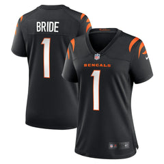 Number 1 Bride  Women's Game Jersey - Cincinnati Bengals Jerseys