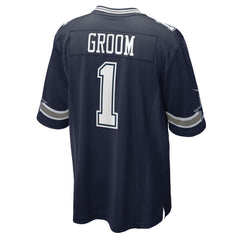 Number 1 Groom  Game Jersey - Dallas Cowboys Jerseys