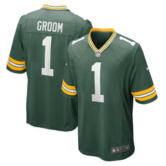 Number 1 Groom  Game Jersey - Green Bay Packers Jerseys