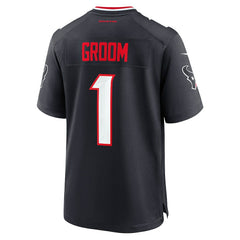 Number 1 Groom  Game Jersey - Houston Texans Jerseys