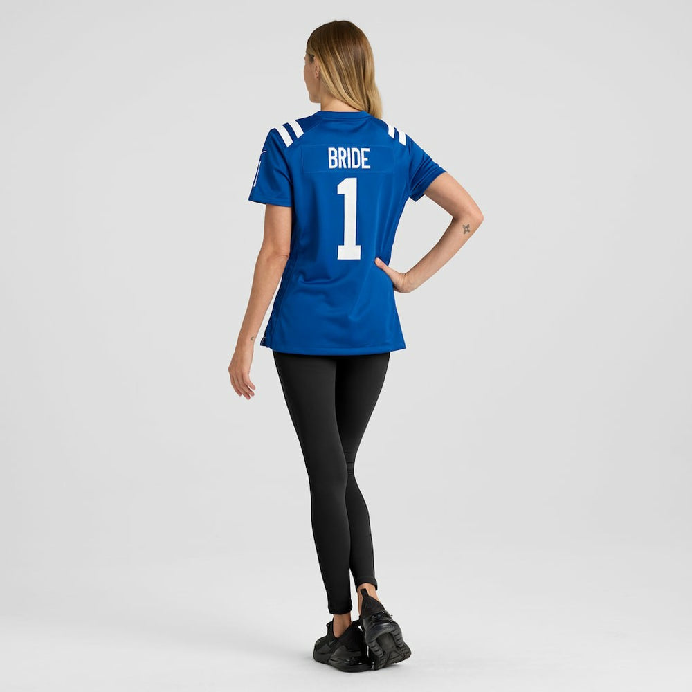Number 1 Bride  Women's Game Jersey - Indianapolis Colts Jerseys