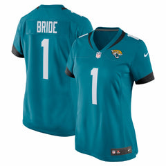 Number 1 Bride  Women's Game Jersey - Jacksonville Jaguars Jerseys