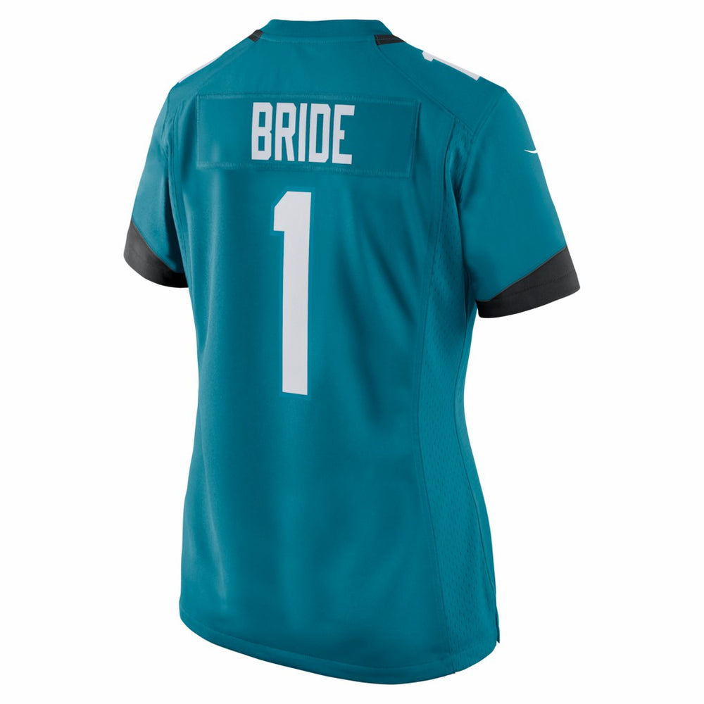 Number 1 Bride  Women's Game Jersey - Jacksonville Jaguars Jerseys