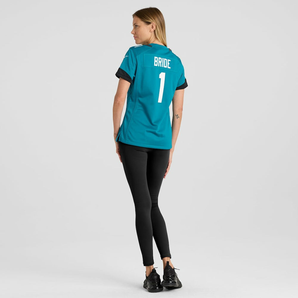 Number 1 Bride  Women's Game Jersey - Jacksonville Jaguars Jerseys