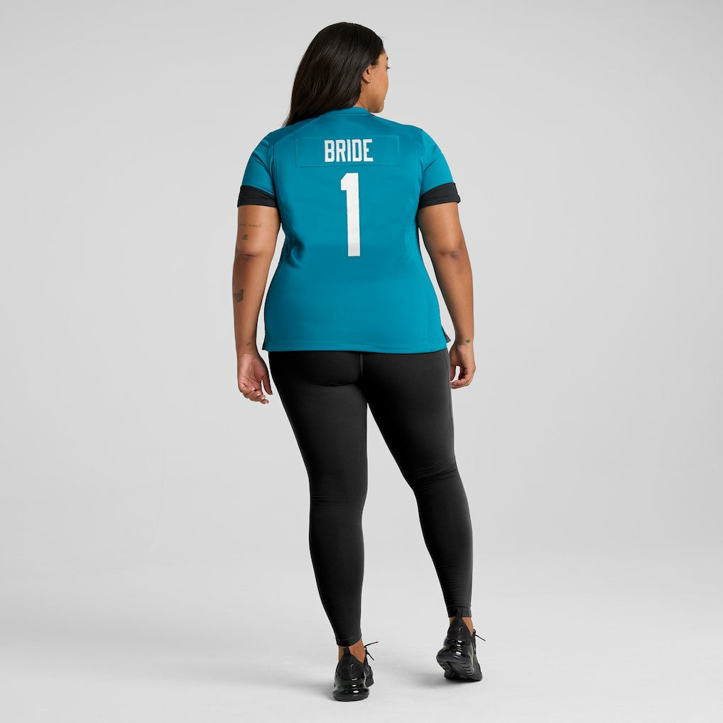 Number 1 Bride  Women's Game Jersey - Jacksonville Jaguars Jerseys
