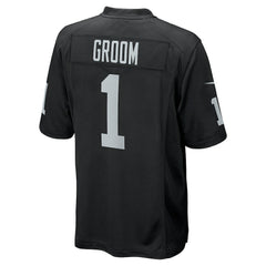 Number 1 Groom  Game Jersey - Las Vegas Raiders Jerseys