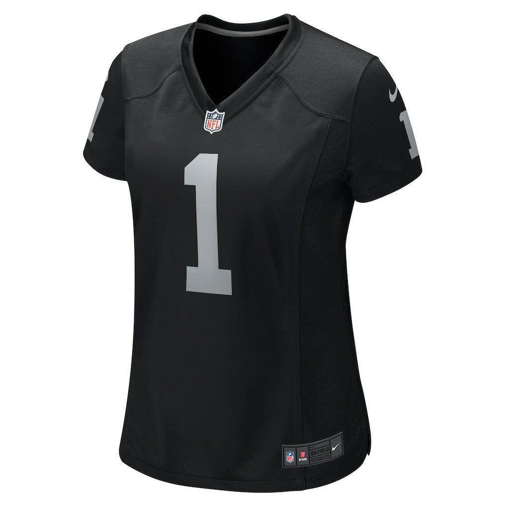 Number 1 Bride  Women's Game Jersey - Las Vegas Raiders Jerseys