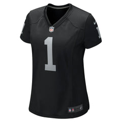 Number 1 Bride  Women's Game Jersey - Las Vegas Raiders Jerseys