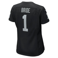 Number 1 Bride  Women's Game Jersey - Las Vegas Raiders Jerseys