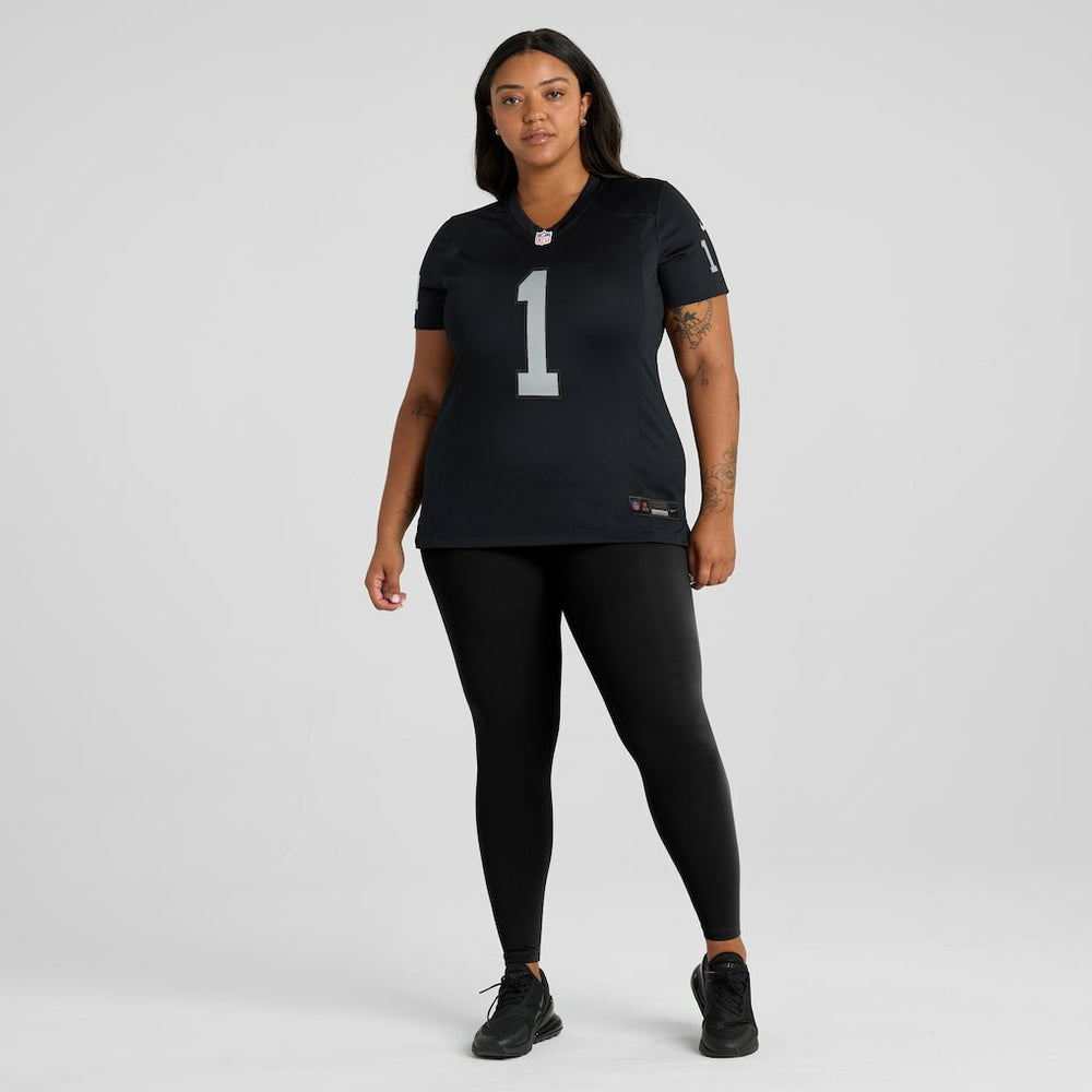 Number 1 Bride  Women's Game Jersey - Las Vegas Raiders Jerseys
